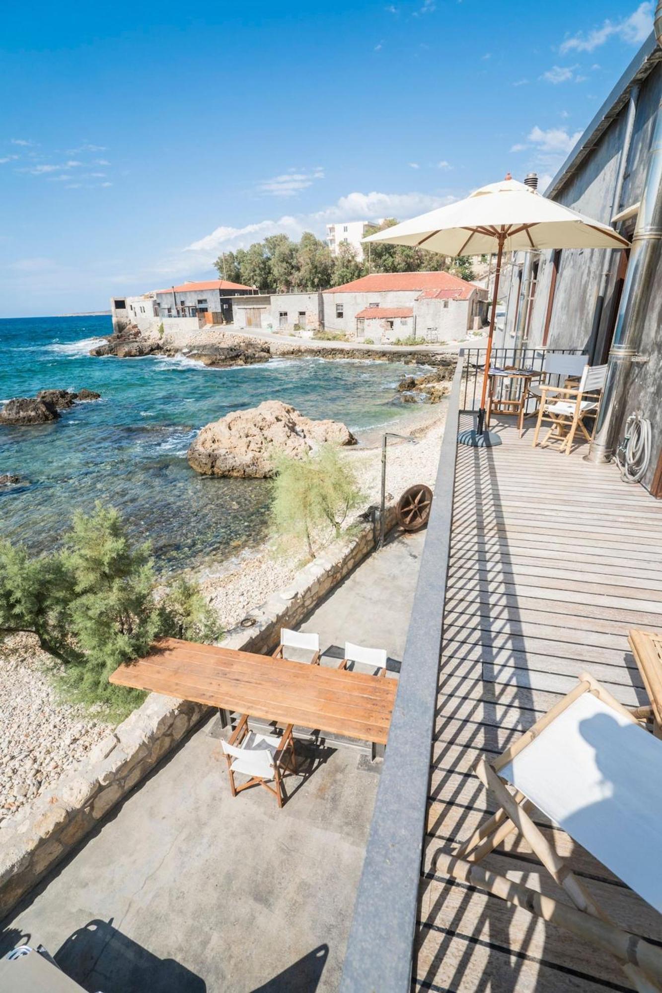 Kito- Transformed House On The Water'S Edge Villa Chania  Exteriör bild