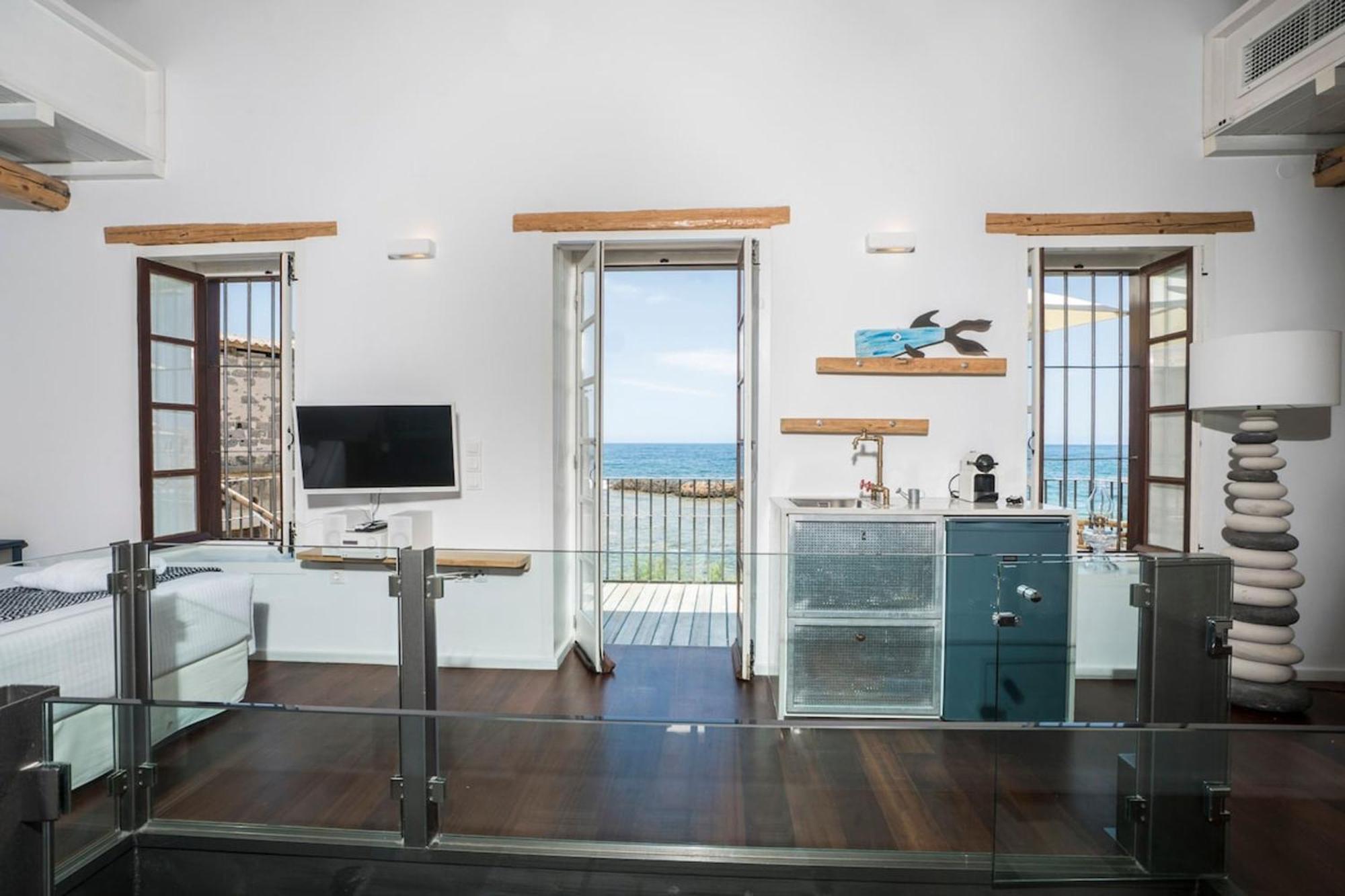 Kito- Transformed House On The Water'S Edge Villa Chania  Exteriör bild